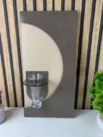 ⁦Panneau Mural Décoratif avec Éclairage LED Design Moderne en Bois V4⁩ - الصورة ⁦3⁩