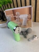 ⁦Pistolet de massage pour soulager la douleur 6 vitesses 4 têtes LM-810T - جهاز تدليك بعدة رِؤوس⁩ - الصورة ⁦8⁩