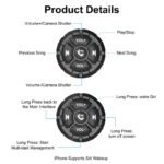 ⁦Télécommande Sans Fil pour Contrôler l’audio et les appels – يد تحكم لاسلكية للتحكم بالصوت والمكالمات⁩ - الصورة ⁦5⁩