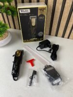 ⁦Wahl Professional 5-Star Series Tondeuse magique sans fil Noir et Doré – آلة حلاقة لاسلكية للرجال⁩ - الصورة ⁦9⁩