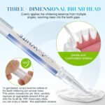 ⁦Stylo blanchissant pour les dents en 2 parties avec applicateur doux⁩ - الصورة ⁦3⁩