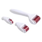 ⁦Rouleau Derma 3 en 1 Aiguilles en alliage inoxydable Avec 3 têtes⁩ - الصورة ⁦4⁩