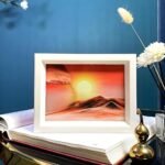 Tableau de Sable en Mouvement et miroir 3D – لوحة رملية ثلاثية الأبعاد مع مراة متحركة