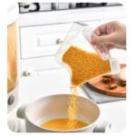 ⁦Distributeur de nourriture e récipient de stockage de céréales rotatif – حامل حبوب قابل للدوران⁩ - الصورة ⁦7⁩