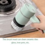 ⁦Brosse de Nettoyage Rotative Très Utile pour Cuisine avec 2 Brosse – فرشاة تنظيف للمطبخ⁩ - الصورة ⁦4⁩