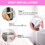 ⁦Verrous de porte universels pour la sécurité des enfants 4pcs⁩ - الصورة ⁦5⁩