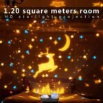 ⁦Projecteur de ciel étoilé pour enfants 2en1 - جهاز عرض ضوء ليلي بتصميم سماء النجوم للاطفال⁩ - الصورة ⁦10⁩