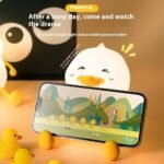 ⁦Veilleuse en Silicone Forme Canards pour Chambre d’enfant Rechargeable⁩ - الصورة ⁦4⁩