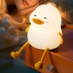 ⁦Veilleuse en Silicone Forme Canards pour Chambre d’enfant Rechargeable⁩ - الصورة ⁦5⁩