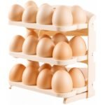 ⁦Organisateur d'oeufs 3 Tier – منظم البيض ثلاثة رفوف⁩ - الصورة ⁦7⁩