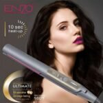 ⁦Lisseur Céramique 980°F Plaque 1.5″ Titane ENZO EN-3827 – مملس شعر إينزو⁩ - الصورة ⁦5⁩