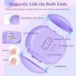 ⁦Coupe-ongles et lime à ongles électriques avec 9 têtes – جهاز قص الأظافر⁩ - الصورة ⁦6⁩