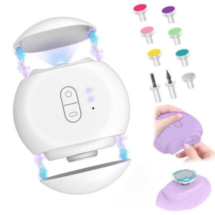 Coupe-ongles et lime à ongles électriques avec 9 têtes – جهاز قص الأظافر
