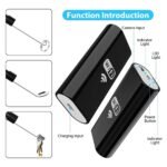 ⁦Endoscope WiFi Caméra d’inspection sans Fil 8 mm 6 LED réglables pour Smartphone – كاميرة للمناطق الضيقة⁩ - الصورة ⁦5⁩