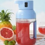⁦Extracteur de jus frais portatif électrique 1500ml Rechargeable⁩ - الصورة ⁦7⁩