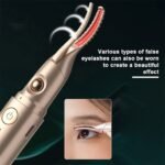 ⁦Recourbe-cils chauffant et tondeuse à sourcils 2 en 1 – جهاز تقويم الرموش⁩ - الصورة ⁦4⁩