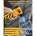 ⁦Mini Souffleur et Aspirateur Électrique Multifonctions Ultra Puissant F015 – جهاز شفط ونسف الهواء بقوة ضغط عالية⁩ - الصورة ⁦5⁩