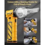 ⁦Mini Souffleur et Aspirateur Électrique Multifonctions Ultra Puissant F015 – جهاز شفط ونسف الهواء بقوة ضغط عالية⁩ - الصورة ⁦4⁩