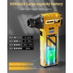 ⁦Mini Souffleur et Aspirateur Électrique Multifonctions Ultra Puissant F015 – جهاز شفط ونسف الهواء بقوة ضغط عالية⁩ - الصورة ⁦3⁩