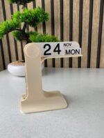 ⁦📅 تقويم مكتبي Perpetual Flip – ديكور عصري وأنيق لمنزلك أو مكتبك⁩ - الصورة ⁦9⁩