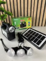 ⁦Système d’Éclairage Solaire avec Haut Parleur Bluetooth GDLITE GD8017 – طقم إنارة بالطاقة الشمسية مع مكبر صوت بلوتوث⁩ - الصورة ⁦8⁩