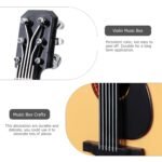 ⁦Mini instrument de musique rétro GUITARE, boîte à musique Décoration⁩ - الصورة ⁦9⁩