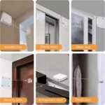 ⁦Ferme-porte automatique sans perforation – أداة غلق الباب أوتوماتكيا⁩ - الصورة ⁦5⁩