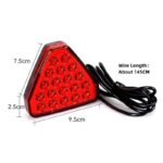 ⁦Feu arrière de voiture Style F1, de freinage et de recul, antibrouillard, troisième arrêt, Flash stroboscopique⁩ - الصورة ⁦2⁩