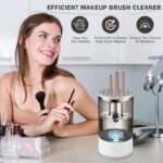 ⁦Machine de nettoyage de pinceaux maquillage électrique portable 3en1 - منظف ​​ومجفف فرش المكياج الأوتوماتيكي⁩ - الصورة ⁦3⁩