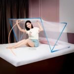 ⁦Moustiquaire Pliable Facile à Installer Pour Lit 1 Place – ناموسية لسرير شخص واحد⁩ - الصورة ⁦3⁩