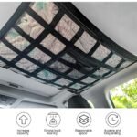 ⁦Filet de Rangement pour Toit Voiture Intérieur – منظم أغراض في سقف السيارة⁩ - الصورة ⁦6⁩