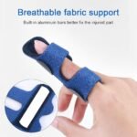 ⁦Attelle de doigt réglable avec barre en aluminium pour correction des doigts⁩ - الصورة ⁦2⁩