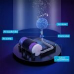 ⁦Lumière D’Ambiance Ocean Fish, Veilleuse Décoration Bureau Table⁩ - الصورة ⁦3⁩