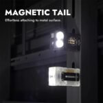 ⁦Lampe torche à clip pour chapeau à haute luminosité avec base magnétique – مصباح مغناطيسي عالي السطوع⁩ - الصورة ⁦5⁩