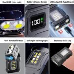 ⁦Lampe torche à clip pour chapeau à haute luminosité avec base magnétique – مصباح مغناطيسي عالي السطوع⁩ - الصورة ⁦7⁩