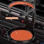 ⁦Porte Gobelet Réglable de Voiture pour Grille D’aération – حامل أكواب في السيارة⁩ - الصورة ⁦2⁩