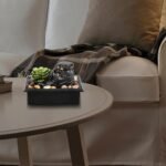 ⁦Fontaine à eau cascade avec éclairage LED pour décoration intérieure et ambiance V2⁩ - الصورة ⁦6⁩