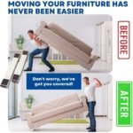 ⁦Support Mobile pour Machine à Laver et Réfrigérateur – ناقل أجهزة كهرومنزلية وأثاث الثقيل⁩ - الصورة ⁦2⁩