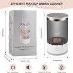 ⁦Machine de nettoyage de pinceaux maquillage électrique portable 3en1 - منظف ​​ومجفف فرش المكياج الأوتوماتيكي⁩ - الصورة ⁦4⁩