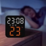 ⁦Horloge Murale Électronique avec Température GH8015 – ساعة إلكترونية مع عرض درجة الحرارة⁩ - الصورة ⁦5⁩