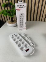 ⁦Rallonge Multiprise 10 Prises et 4 Ports USB Haute Puissance 3250W – مقبس طاقة متعدد المنافذ⁩ - الصورة ⁦7⁩