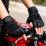 ⁦Gants Tactiques Demi Doigts Antidérapant pour Moto V3⁩ - الصورة ⁦2⁩