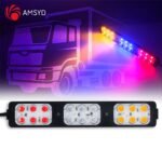 ⁦Feux stroboscopiques LED 12-24V 3 Couleur pour Véhicules 1Pcs – مصابيح إشارية ملونة⁩ - الصورة ⁦2⁩