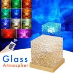 ⁦Lumière à motif d’eau dynamique USB Veilleuse Rotative⁩ - الصورة ⁦2⁩