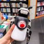 ⁦Bouteille Thermos en Acier Inoxydable 500 ml avec Paille, Motif Lapin pour Enfants⁩ - الصورة ⁦4⁩