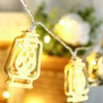 ⁦Guirlande lumineuse d'ampoule de lanterne de Ramadan 10 pièce⁩ - الصورة ⁦4⁩