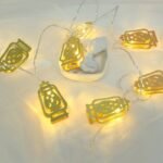 ⁦Guirlande lumineuse d'ampoule de lanterne de Ramadan 10 pièce⁩ - الصورة ⁦3⁩