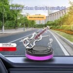 ⁦Diffuseur de parfum pour voiture aspect violon rotatif – موزع العطر في السيارة⁩ - الصورة ⁦4⁩