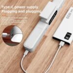 ⁦Lampe LED sous meuble rechargeable et tactile avec 3 modes de couleurs – مصباح مغناطيسي قابل للتثبيت في عدة أماكن⁩ - الصورة ⁦3⁩