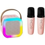 ⁦Pack Smart Watch et Haut Parleur Karaoké avec deux microphone – عرض خاص مكبر صوت كاريوكي مع ساعة ذكية⁩ - الصورة ⁦7⁩